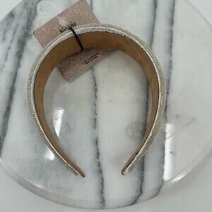 NWT Natasha Champagne beaded headband